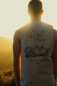 Men's Muscle Tank in Taupe