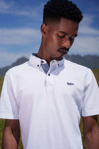 Heritage Golf Shirt - Brilliant White