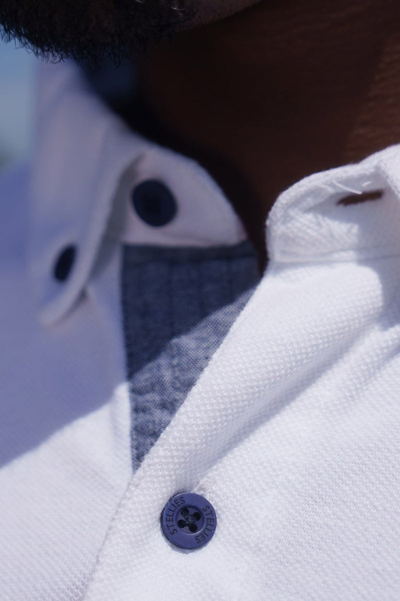 Heritage Golf Shirt - Brilliant White