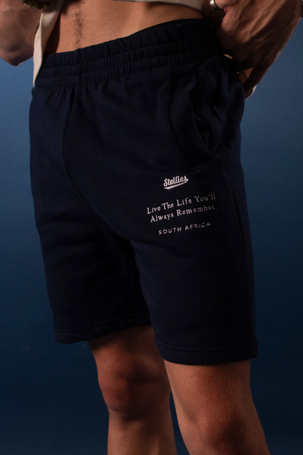Prestige BSB Track-Shorts in Navy