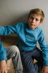 Kids Unisex Pullover in Dusk