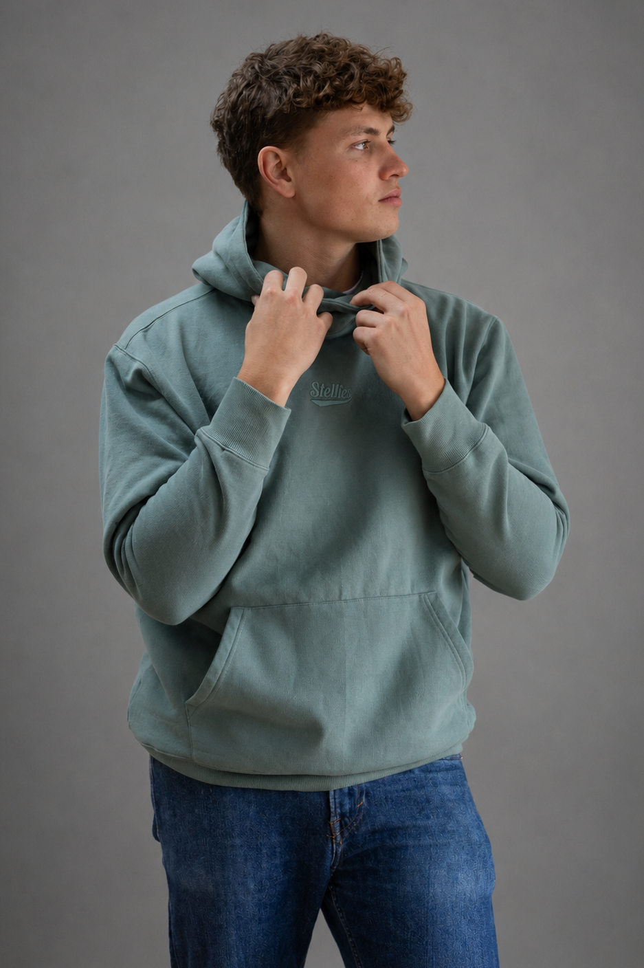 OG Washed Fleece Hoodie in Ether