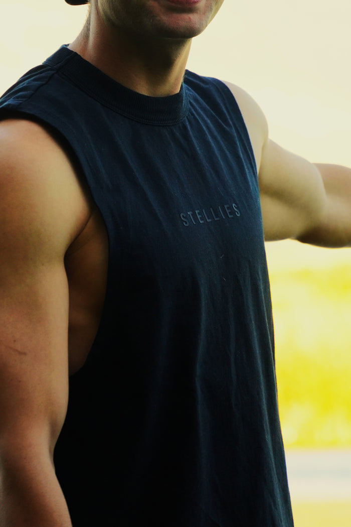 Men's Muscle Tank in Monochrome