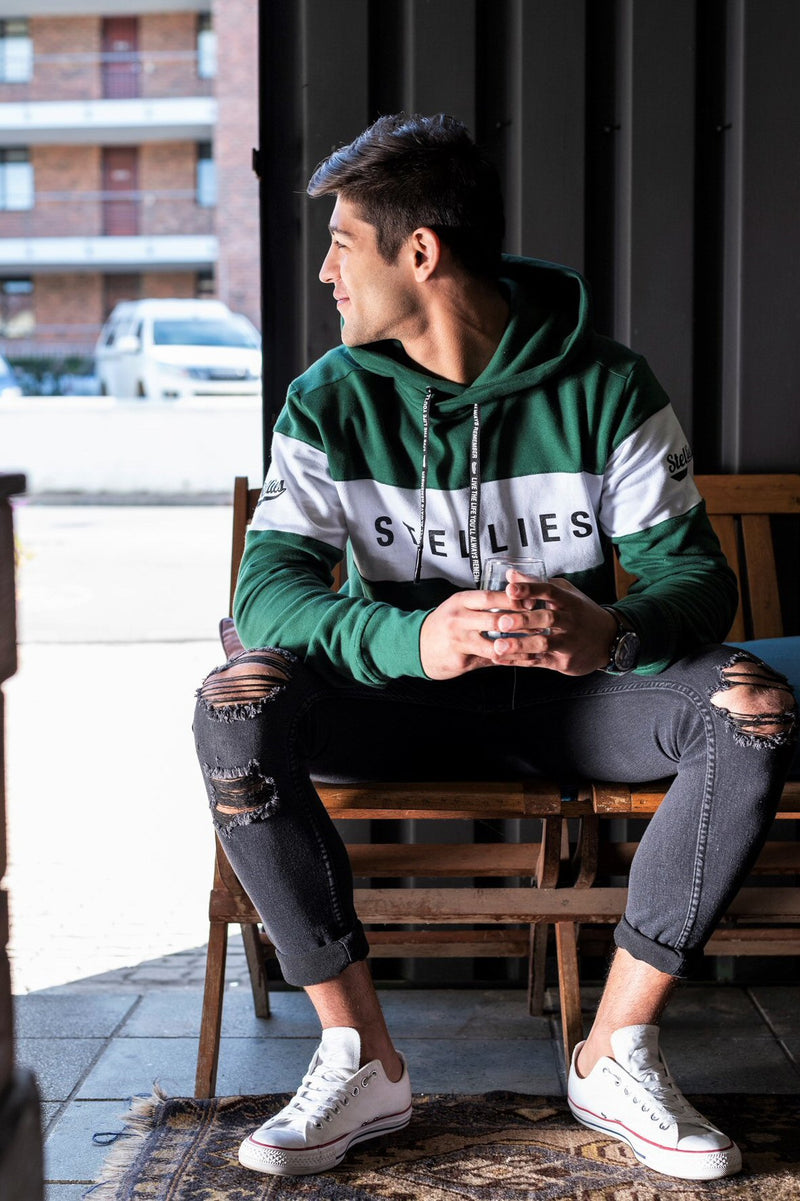 Fleece Hoodie - Bottle Green