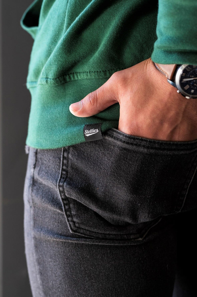 Fleece Hoodie - Bottle Green