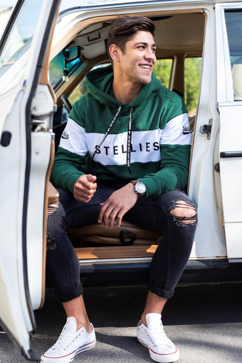 Fleece Hoodie - Bottle Green