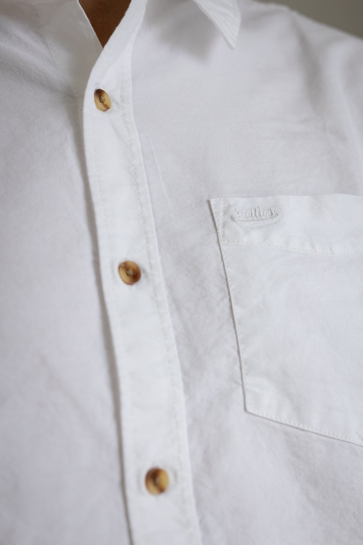Collegiate Oxford Shirt in White