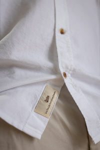 Collegiate Oxford Shirt in White