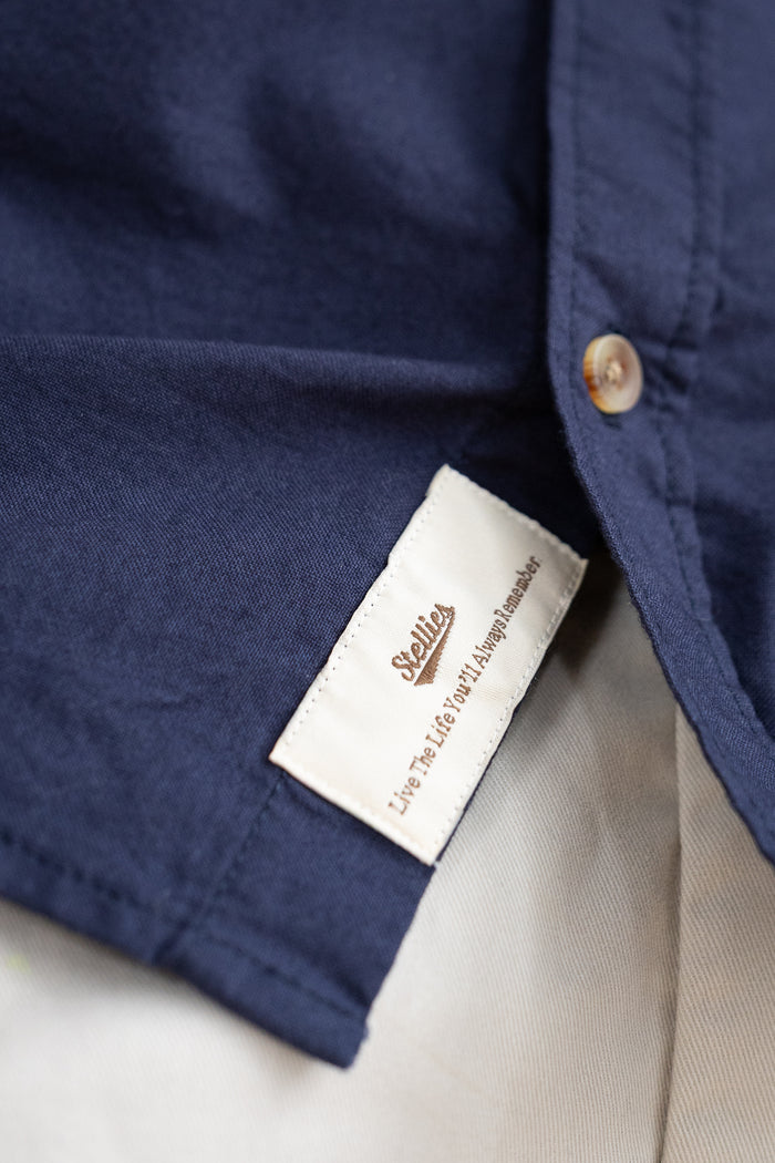 Collegiate Oxford Shirt in Indigo