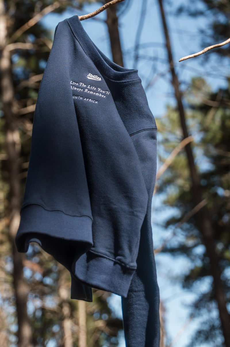 Kids Unisex Prestige Pullover in Navy