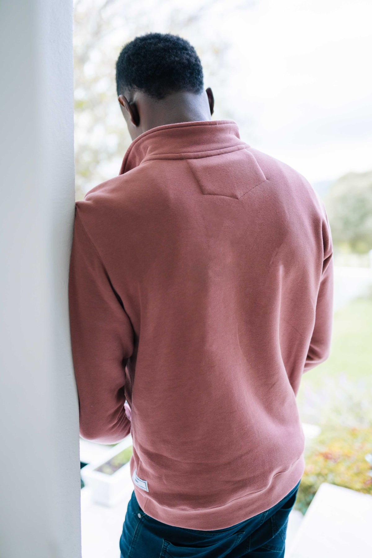 Classic Quarter-Zip Fleece Pullover - Prune