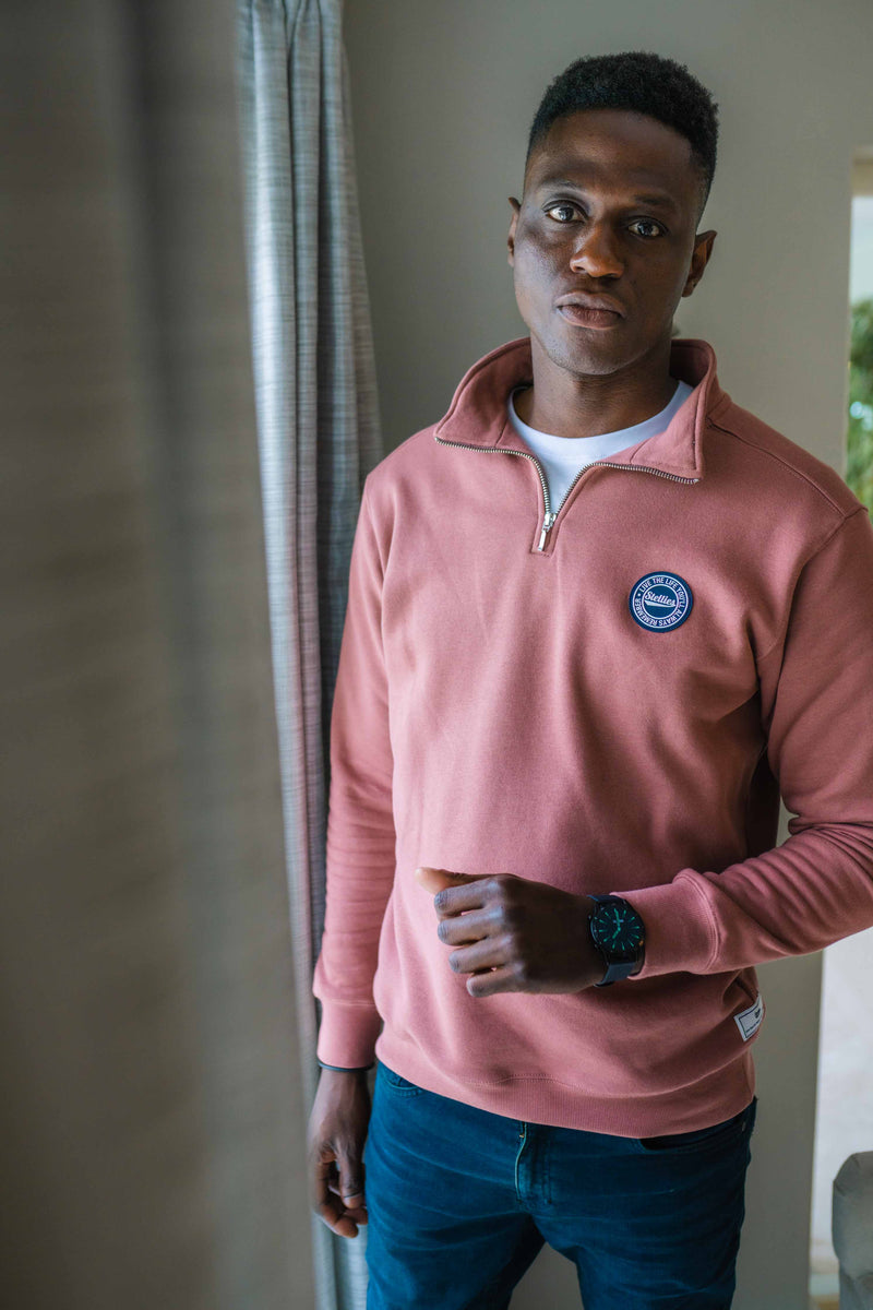 Classic Quarter-Zip Fleece Pullover - Prune