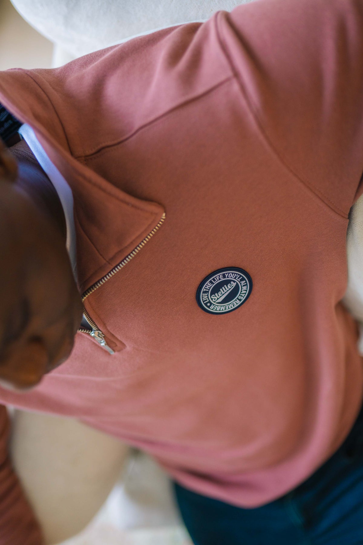 Classic Quarter-Zip Fleece Pullover - Prune