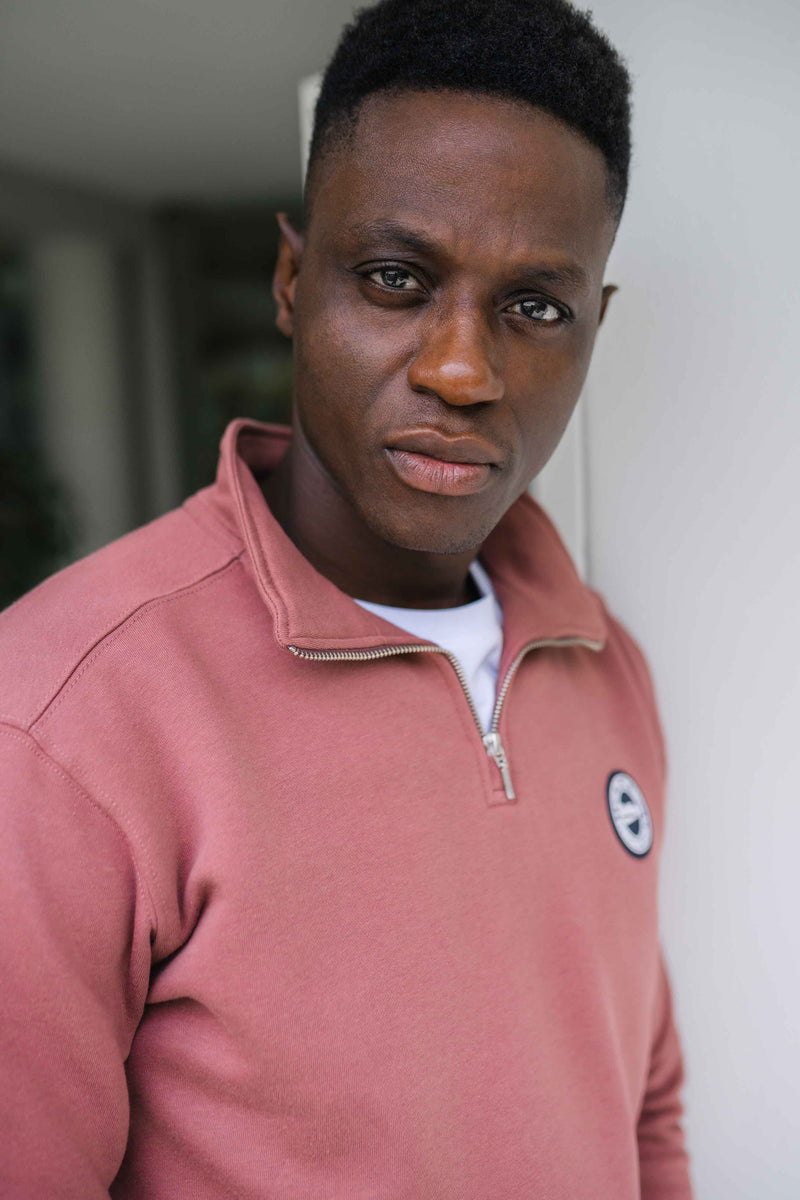 Classic Quarter-Zip Fleece Pullover - Prune