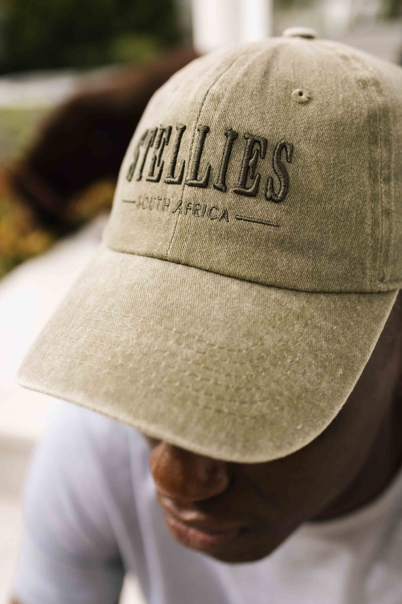 Acid-Washed Dad Cap - Sage