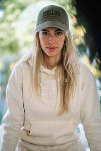 Acid-Washed Dad Cap in Sage