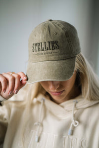 Acid-Washed Dad Cap in Sage