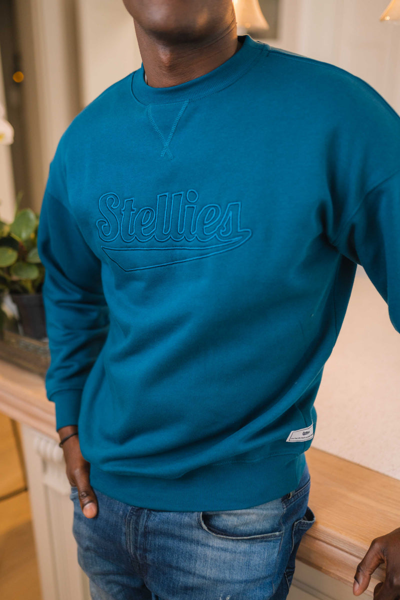Baggy Fleece Pullover - Seastorm