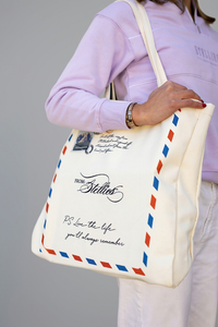 Post Card Tote Bag