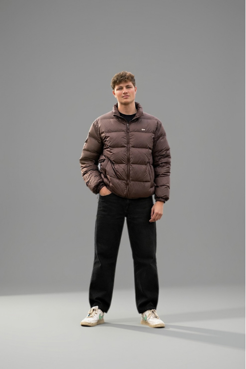 Men’s First Edition Puffer Jacket in Espresso