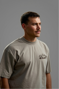 Brandrover Tee in Taupe