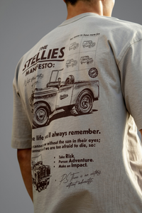 Brandrover Tee in Taupe