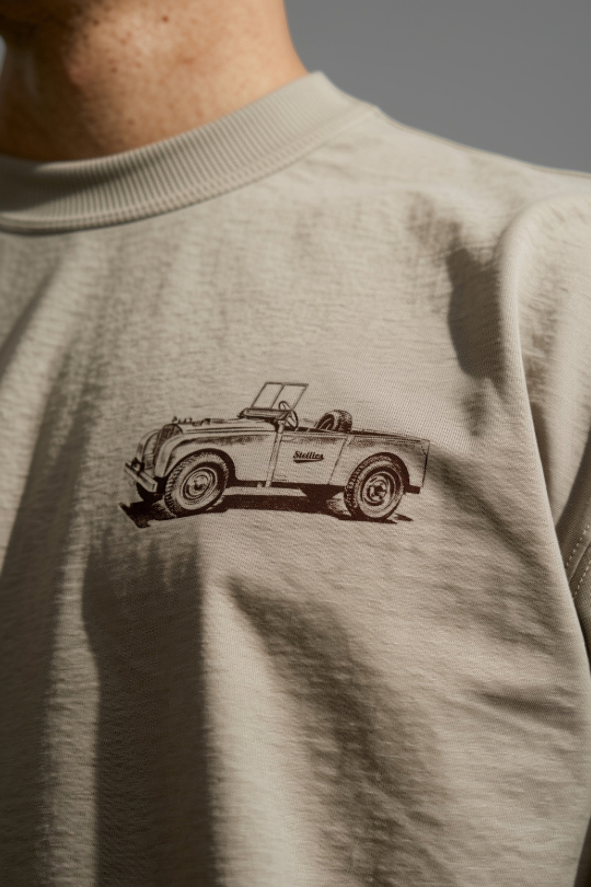 Brandrover Tee in Taupe