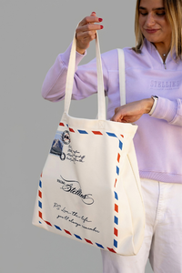 Post Card Tote Bag