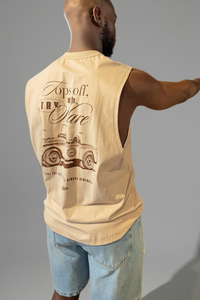 Muscle Tank in Taupe