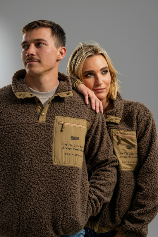 Unisex Popper in Mocca