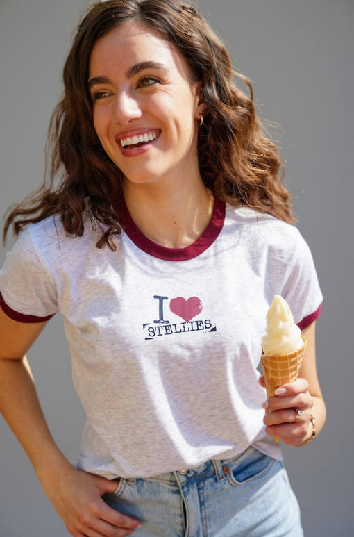 I Love Stellies Throwback T-shirt