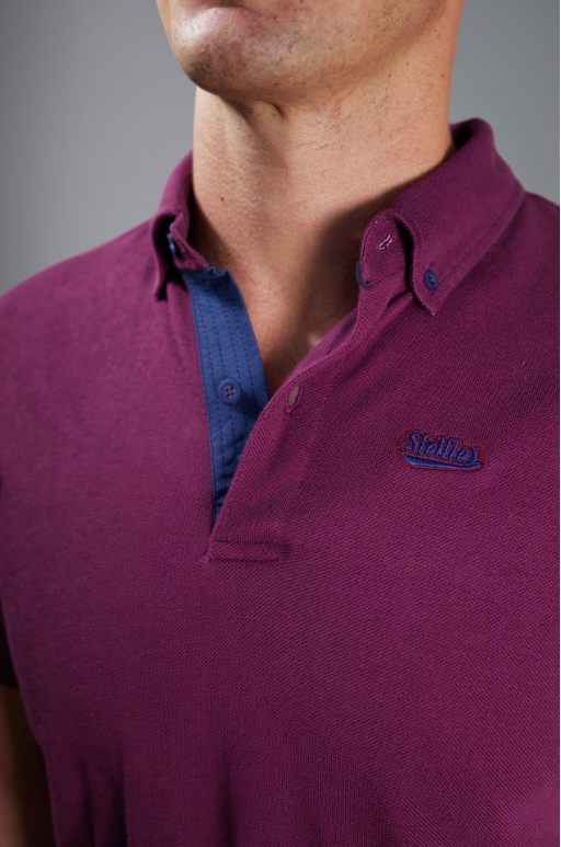 Heritage - Burgundy Golf Shirt