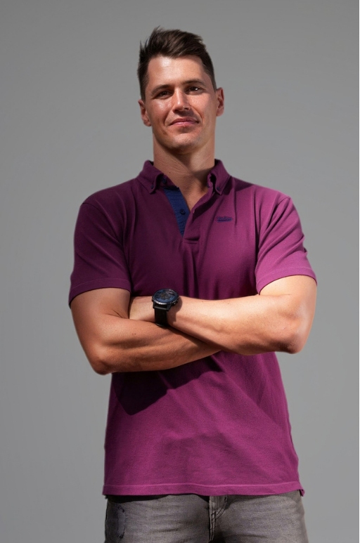 Heritage - Burgundy Golf Shirt