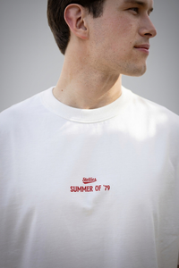 Summer of '79 Box Fit Tee in Ivory