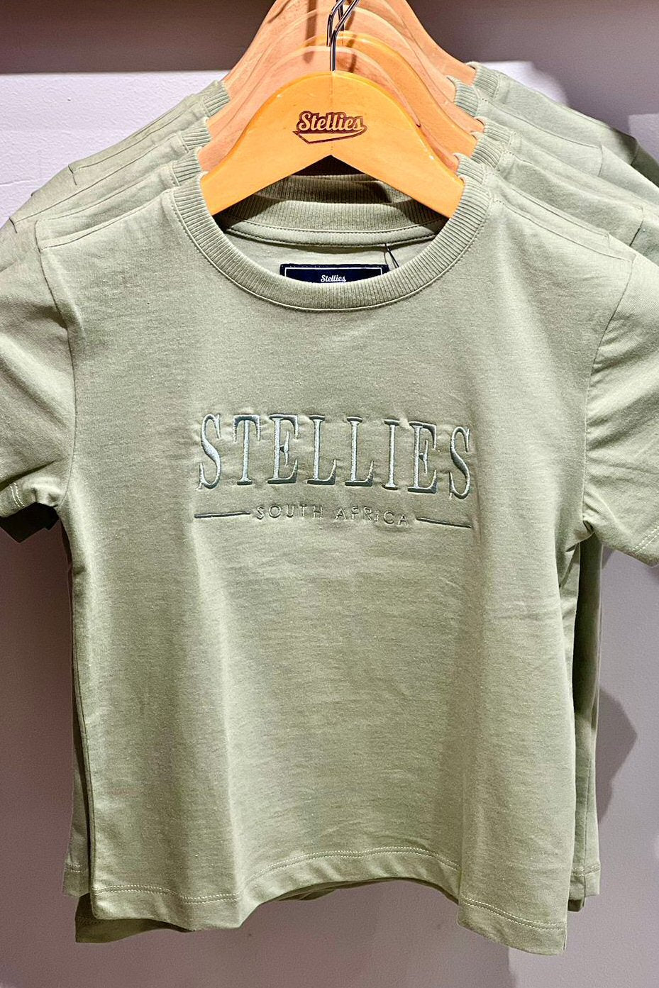 Kids Tee in Spanish Moss