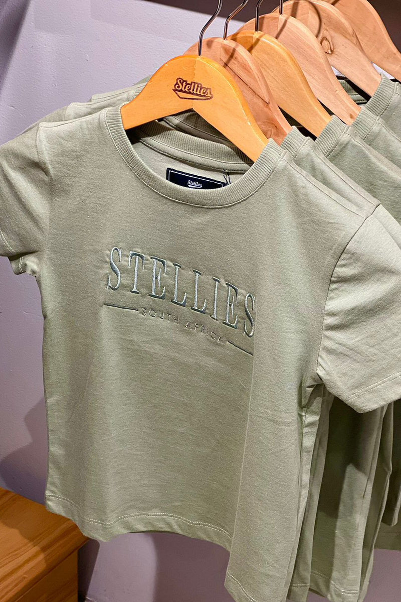 Kids Tee in Spanish Moss