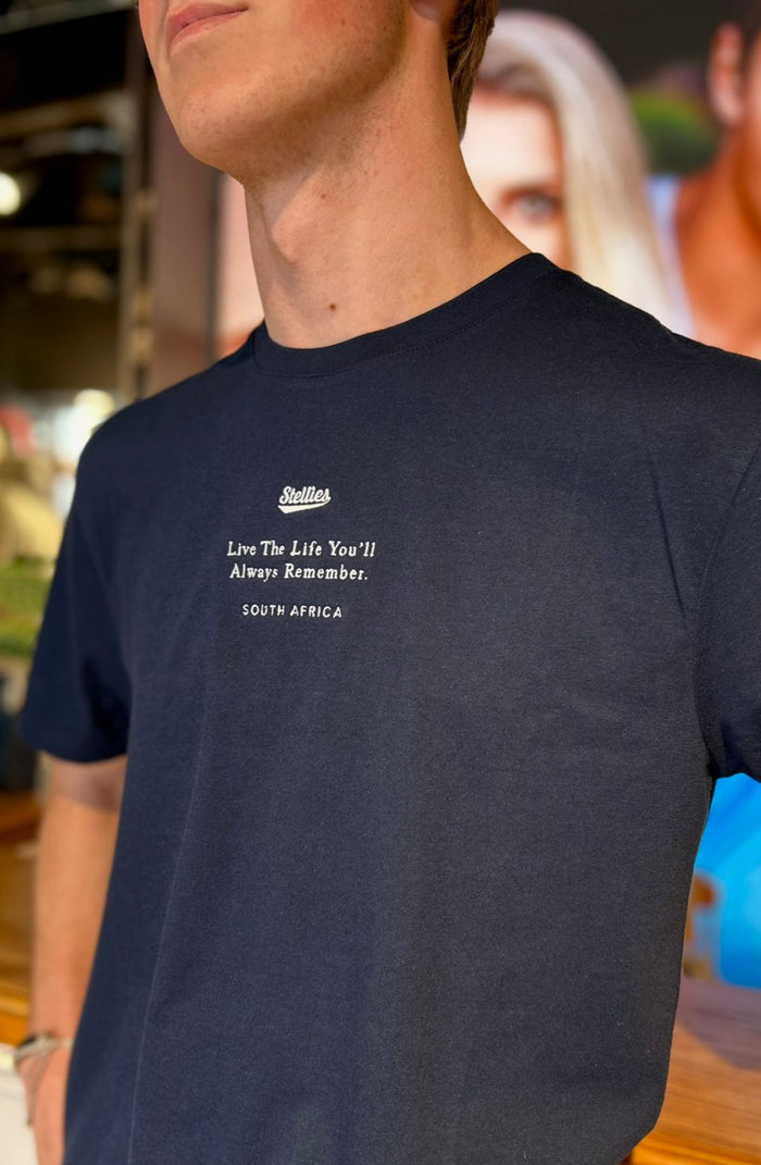 Prestige Tee in Solid Navy