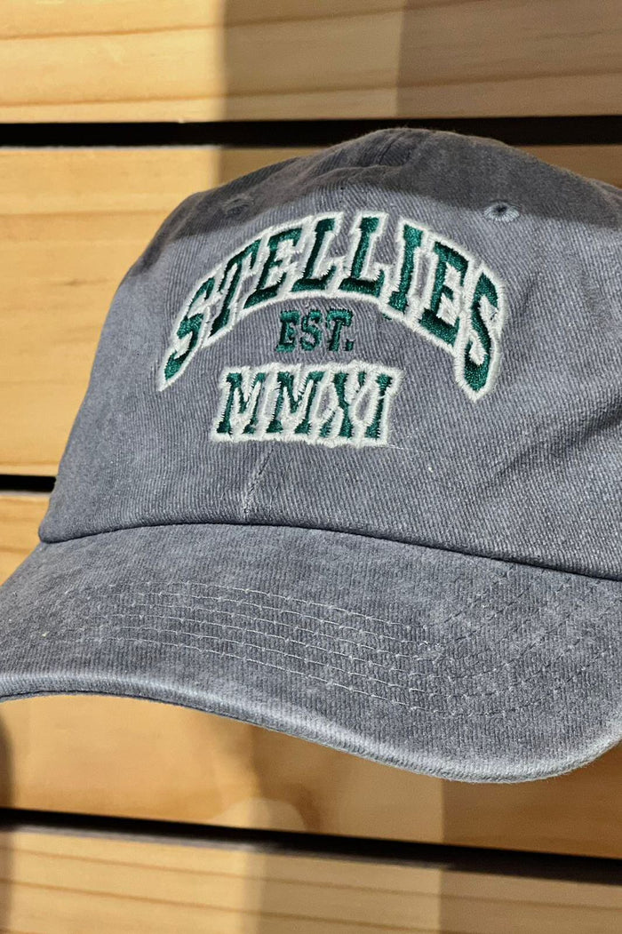 Stone-Washed Champion's Dad Cap - Grey