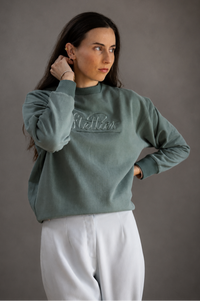 The Voyager Pullover in Ether