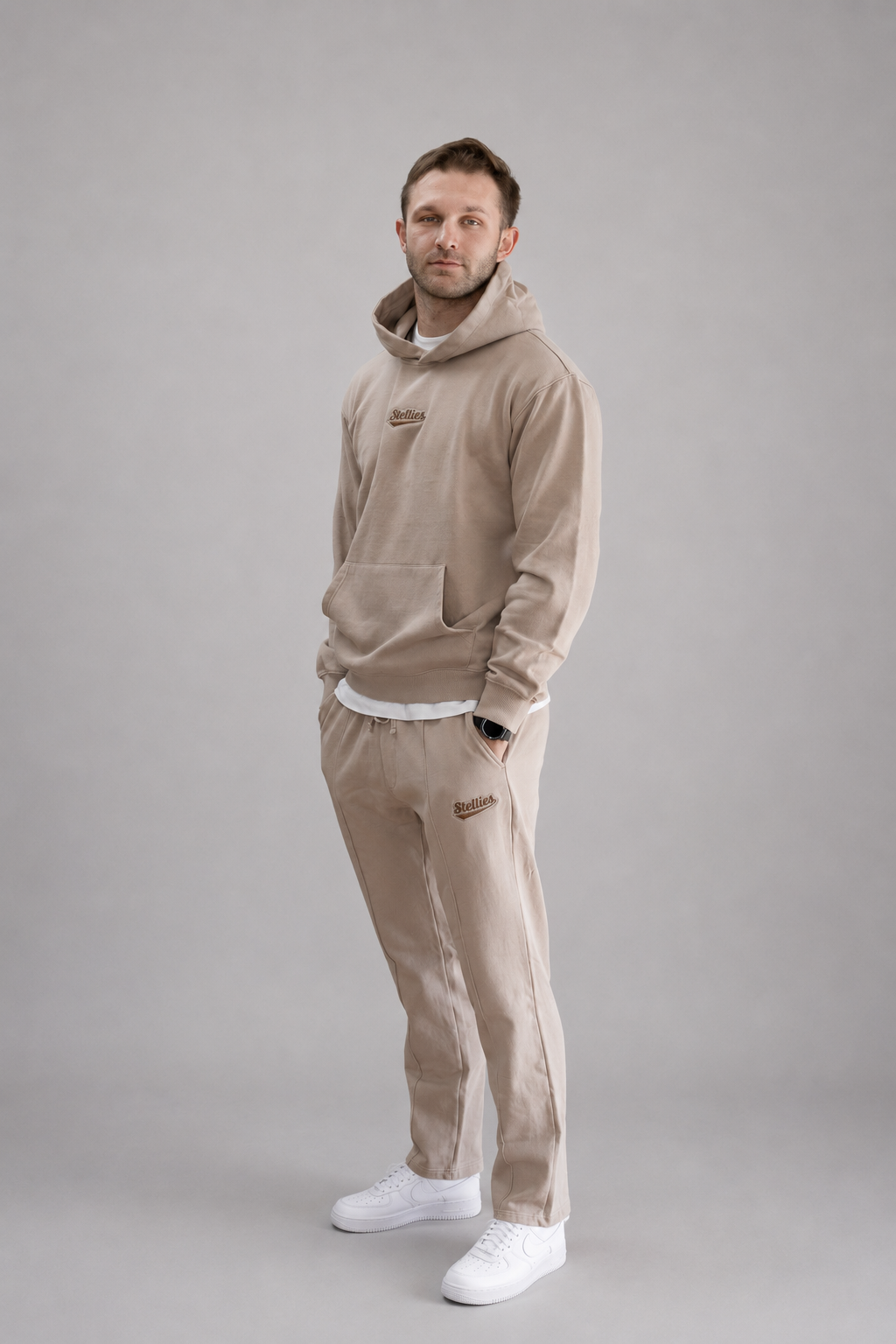Heritage Hoodie in Echru