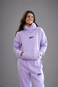 OG Daydreamer Fleece Hoodie in Lilac