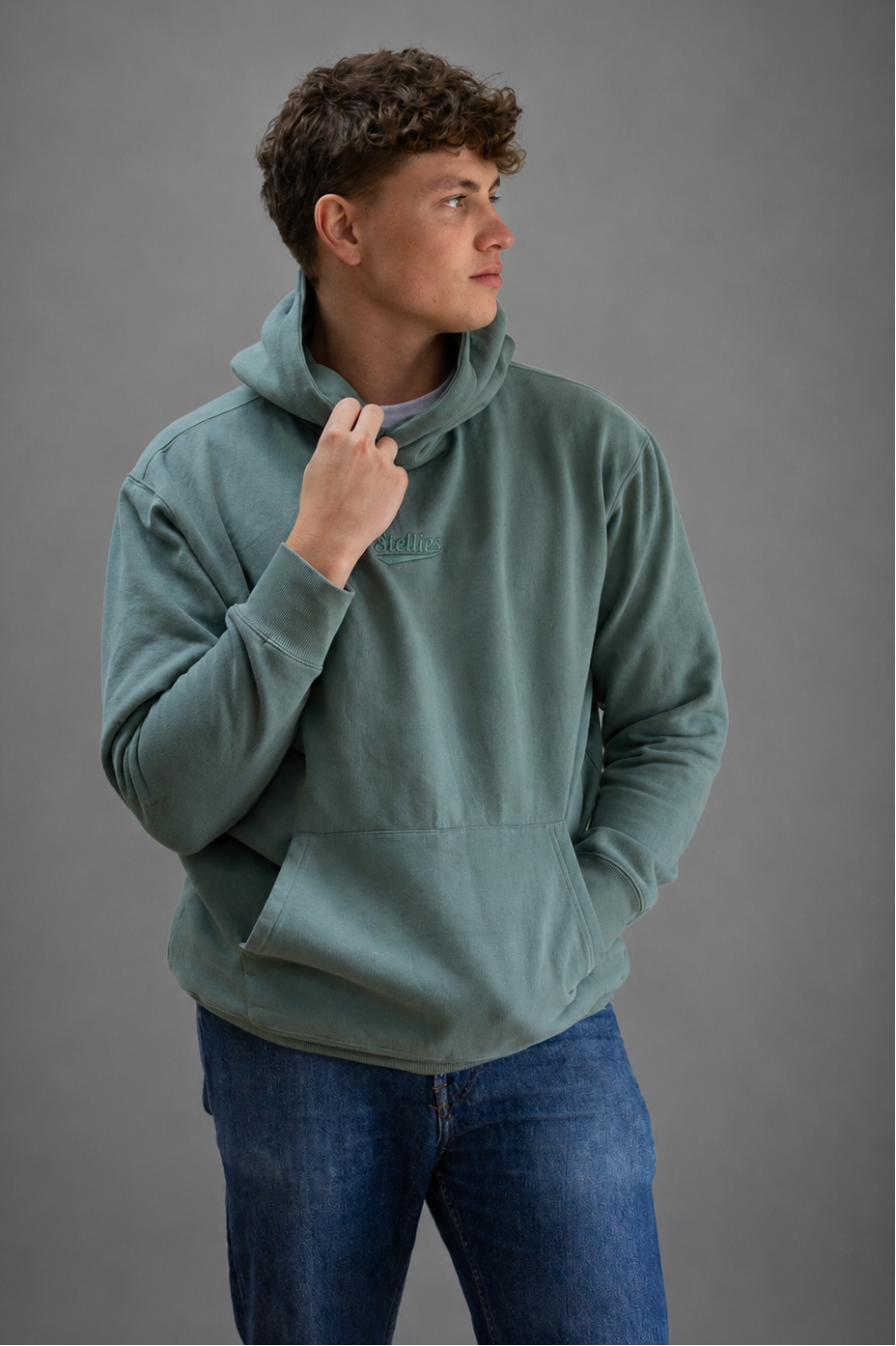 OG Washed Fleece Hoodie in Ether