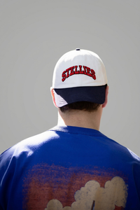 The Baseball Cap - Navy & White