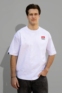 Smokin Hot Box Fit Tee in White