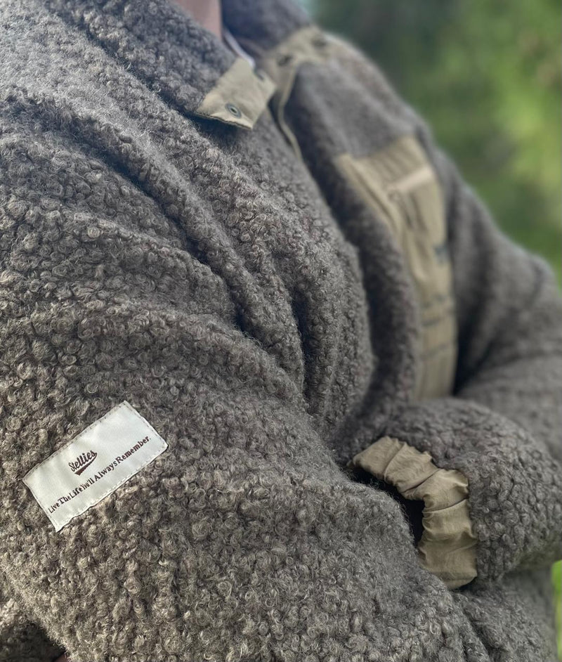 Unisex Popper in Mocca