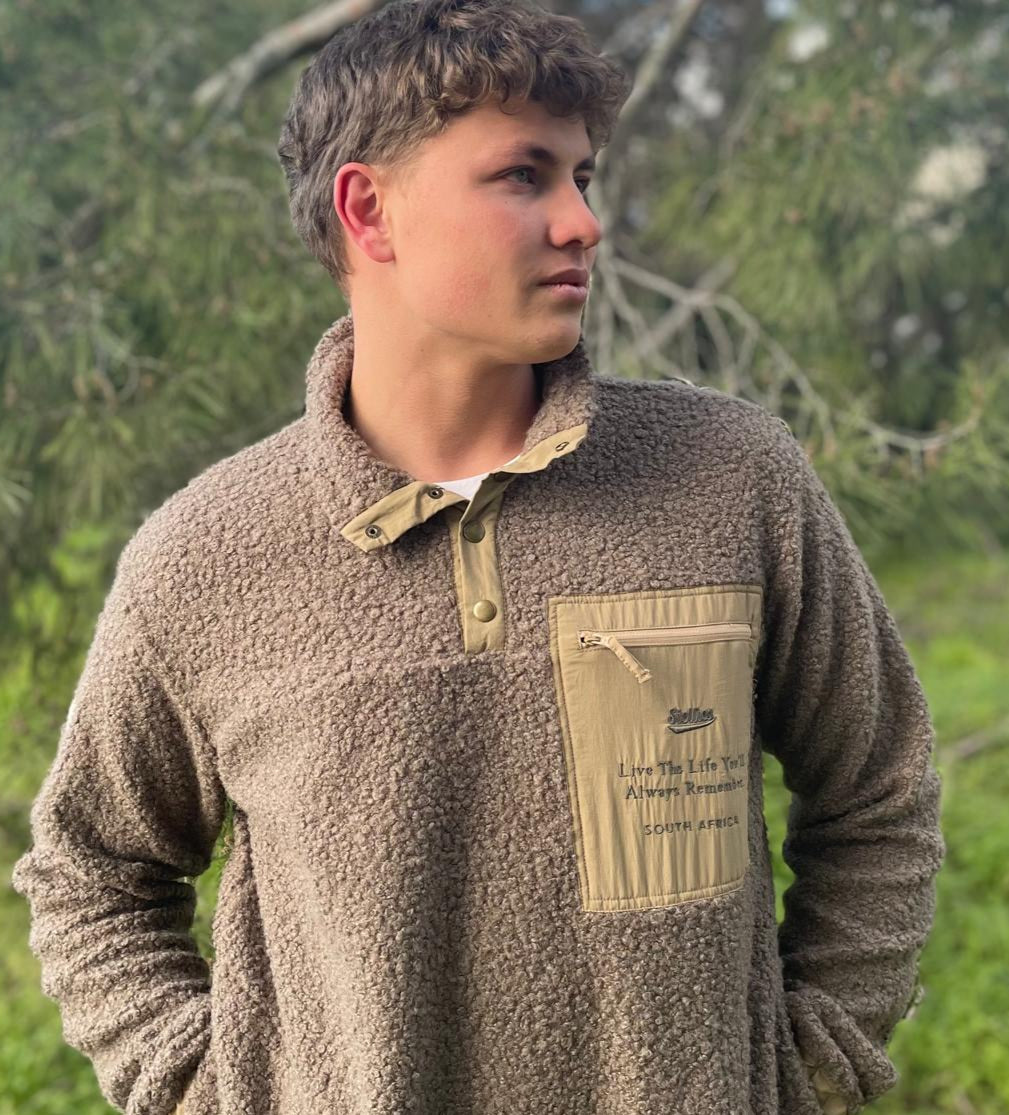 Unisex Popper in Mocca