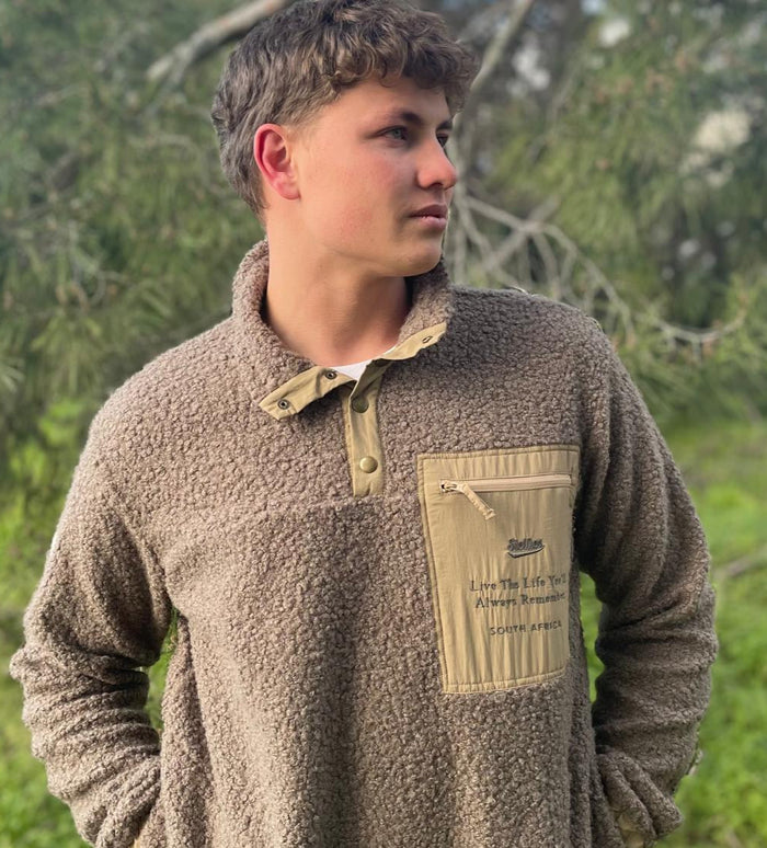Unisex Popper in Mocca