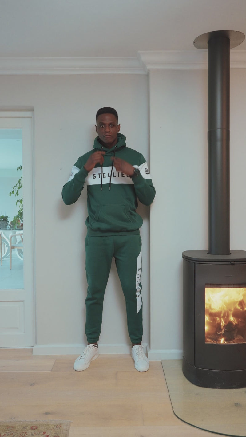 Fleece Hoodie - Bottle Green