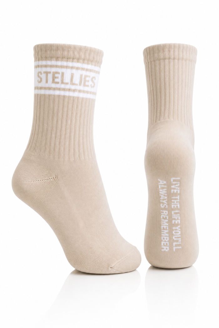 Stellies Socks in Taupe
