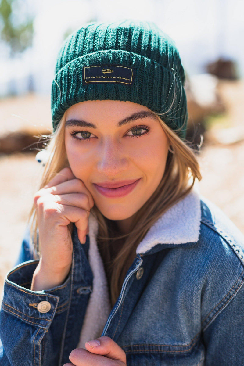 The Core Beanie in Emerald - Stellies Authentic Clothing